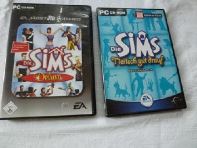 SIMS PC-Spiele - 'Deluxe' und 'Tierisch gut drauf' (Ergänzungspack) - 1