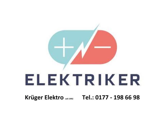 ELEKTRIKER MIT GESELLENBRIEF SEIT 1992 / HERD / LAMPEN / STECKDOSEN / FI / SICHERUNGSKASTEN ETC. - 1